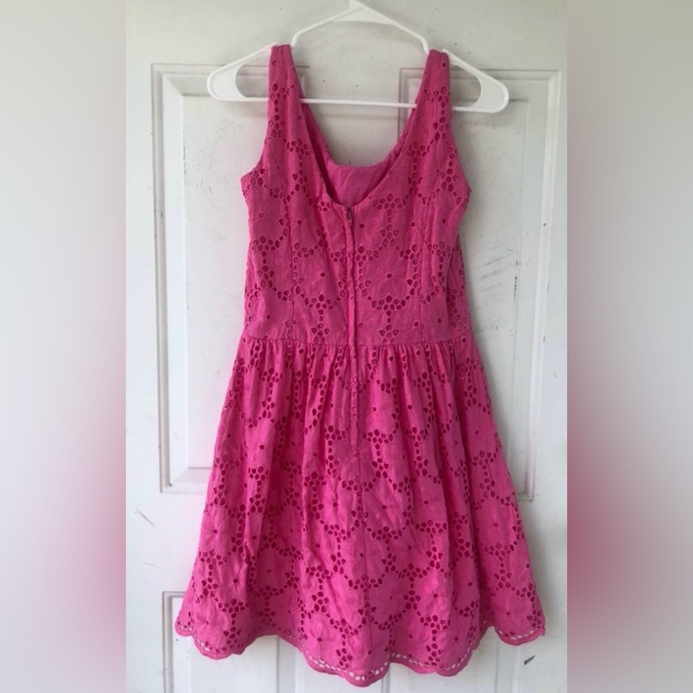 Lilly Pulitzer Vibrant Pink Dress 8 - Picture 3 of 8